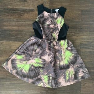 Bar III Fit-and-Flare scuba dress